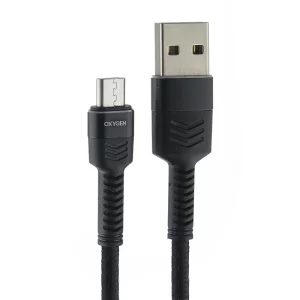 کابل شارژ USB به Micro اکسیژن مدل LX10 طول 1 متر