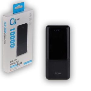 پاوربانک اکسیژن مدل OX-200 ظرفیت 10000 میلی آمپر ساعت