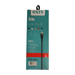کابل شارژ USB به USB-Micro اکسین مدل LX4 طول 1 متر