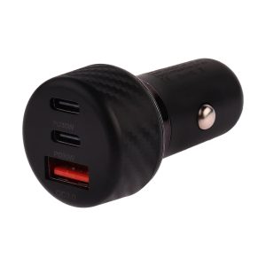 شارژر فندکی 60 وات اکسیژن مدل AC-06 با سه پورت سریع