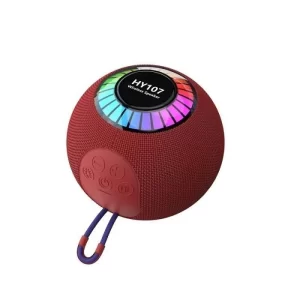 اسپیکر بلوتوثی HY 107 با اتصال فلش، رم و بلوتوث | کوچک، مقاوم، زیبا