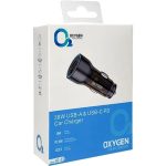 شارژر فندکی 38 وات اکسیژن AC-03 به همراه کابل با دو پورت PD و QC3.0 - Image 2