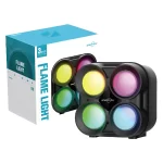اسپیکر قابل حمل GTS 1835 با نورپردازی LED و بلوتوث 5.0 - Image 2