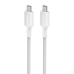 کابل USB-C به USB-C انکر 60W مدل A81F5 طول ۹۰ سانتیمتری