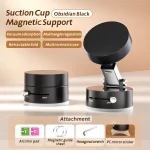 هولدر موبایل و تبلت مدل A2 مگنتی مکشی چرخشی 360 درجه - Image 3
