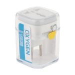 مبدل برق 3 به 2 اکسیژن P-02 | تبدیل سه شاخه به دو شاخه با LED
